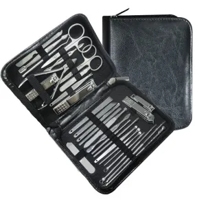 30Pcs Stainless Steel Professional Nail Care Manicure Kit