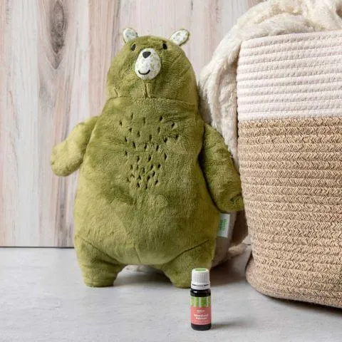 Aroma Plush Birch Bear   Backpack Clip – A Snuggly Companion with Calming Aromas