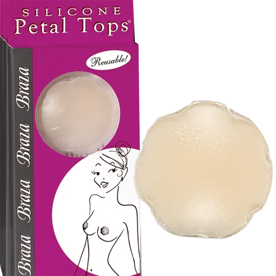 BRAZA Silicone Petal Tops 2.25", Reusable