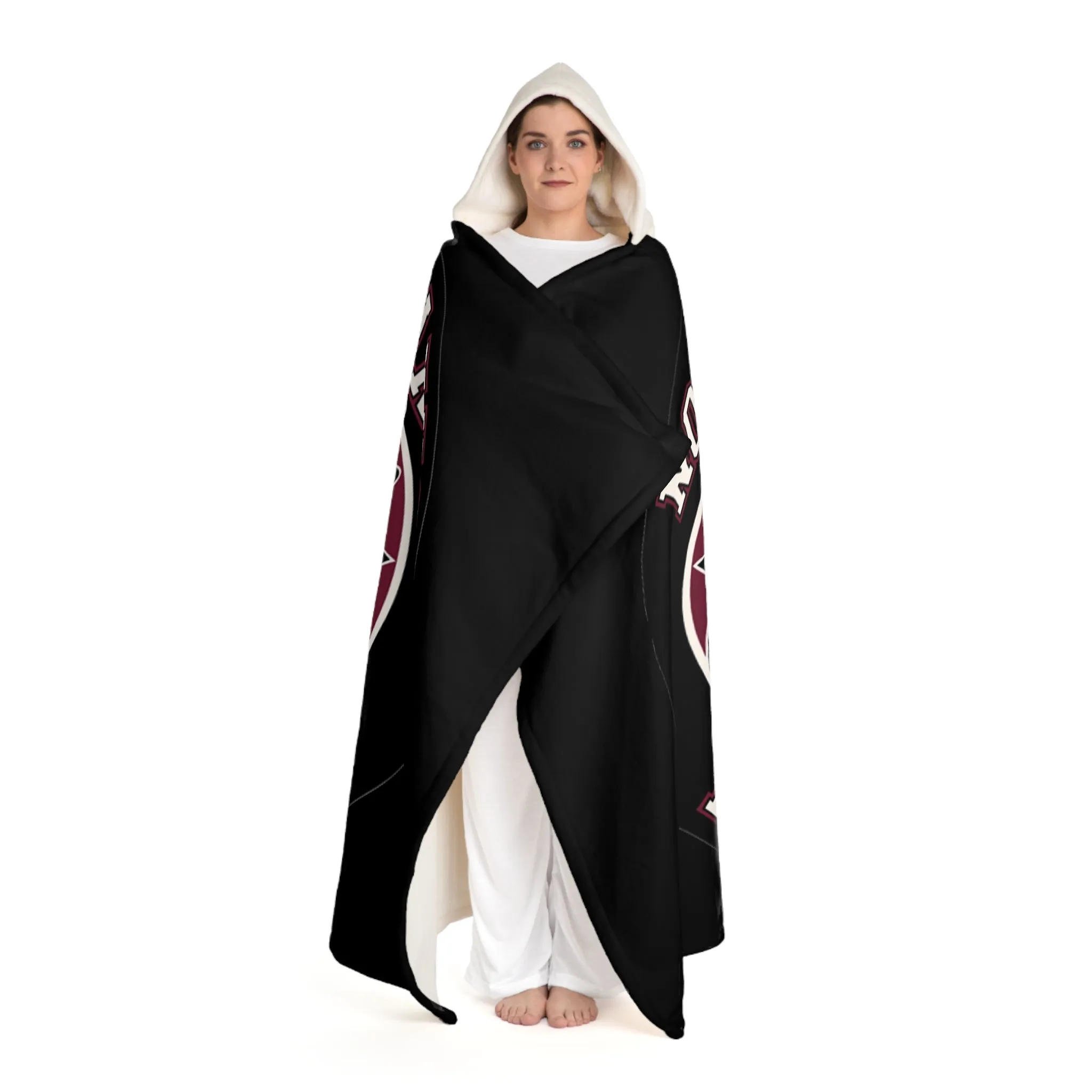 Bulldogs hooded blanket