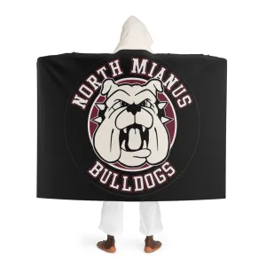 Bulldogs hooded blanket