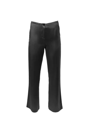 Classic Straight Leg Pants In Black