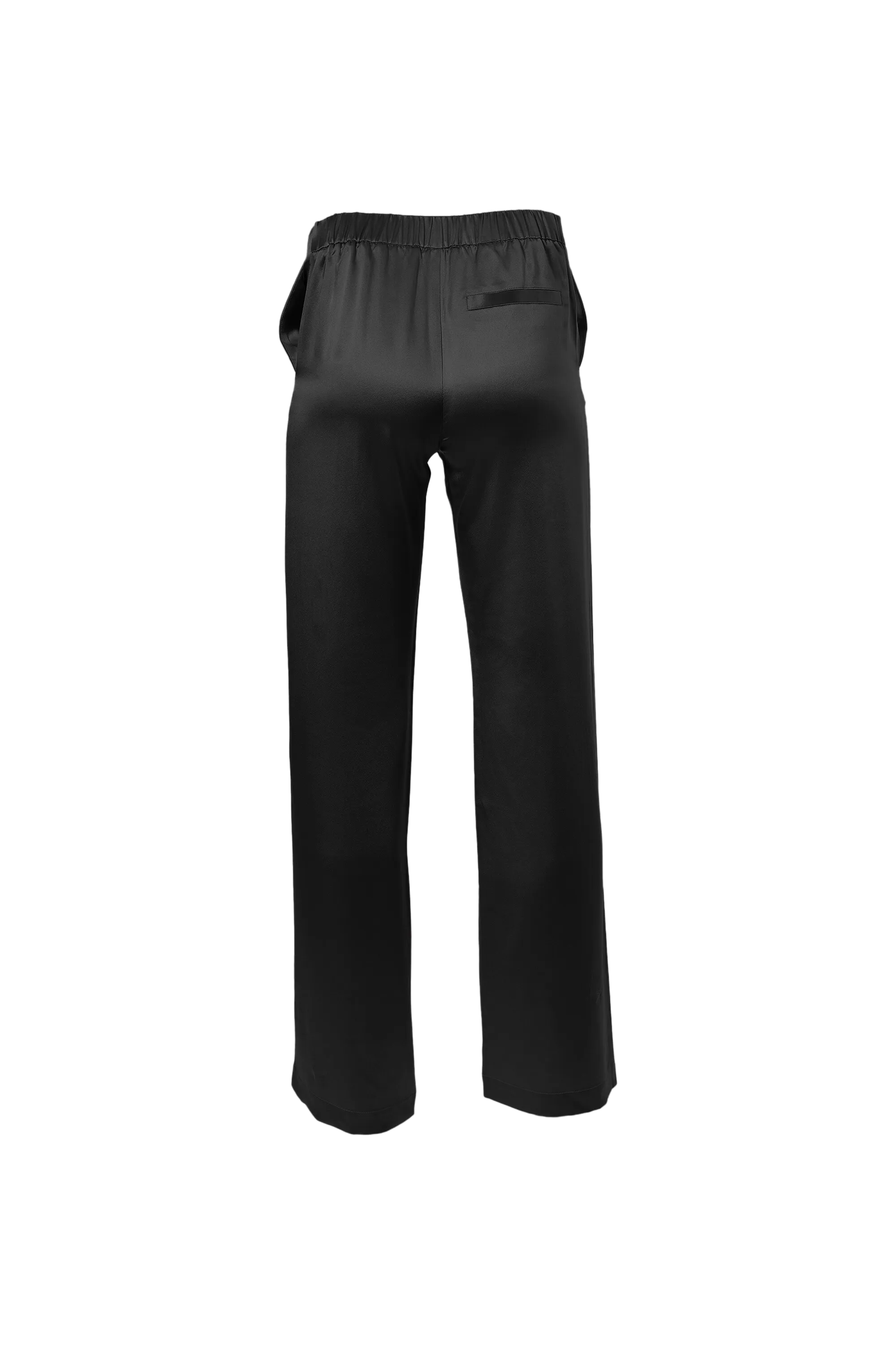 Classic Straight Leg Pants In Black