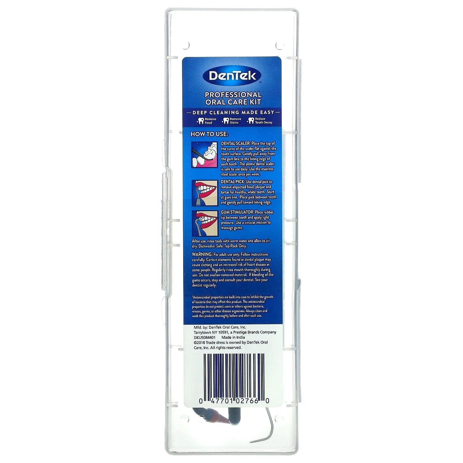 DenTek Professional Oral Care Set, 3-piece set