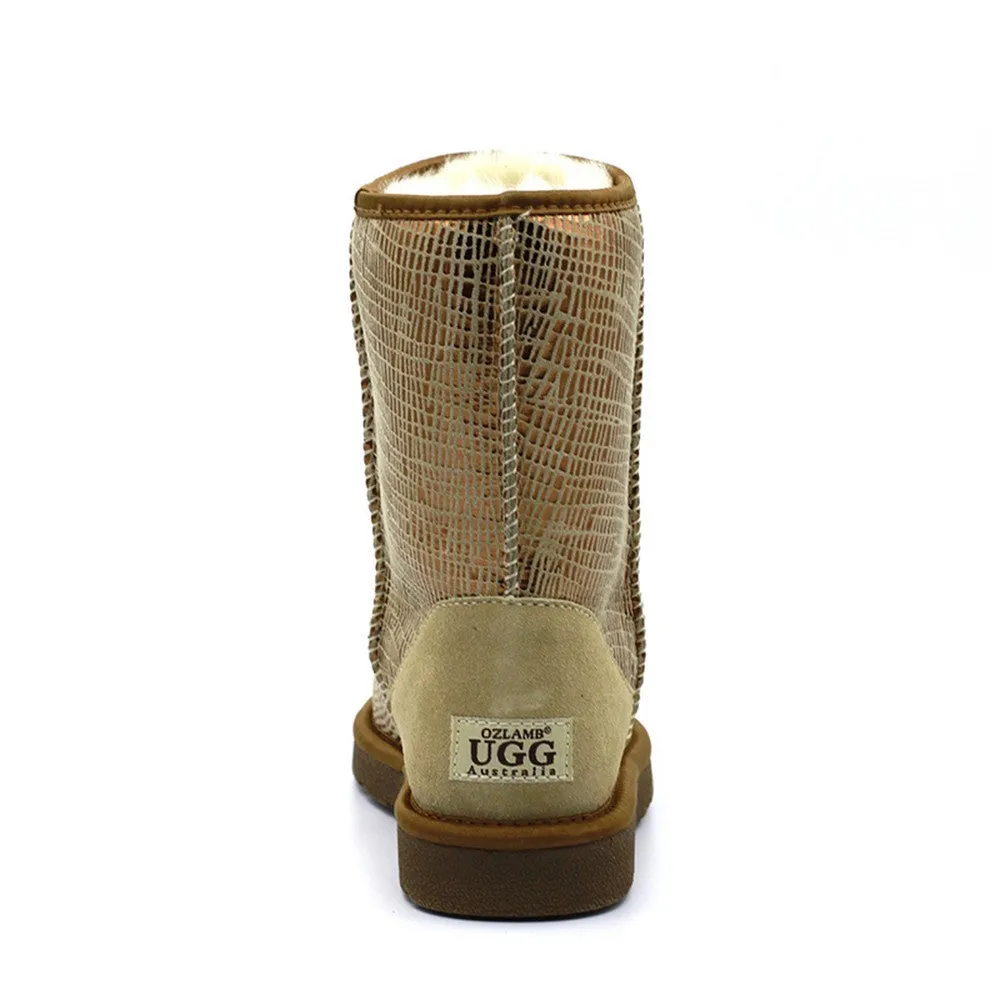 Elena Medium Ugg Boot - Light Tan