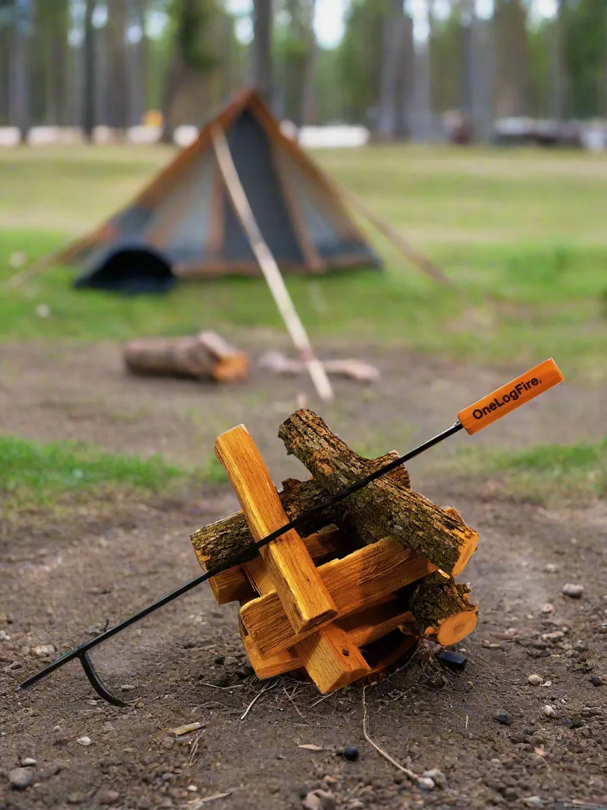 Fire Poker OneLogFire 42'' Long Free Shipping