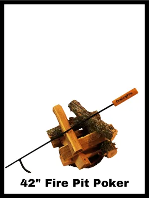 Fire Poker OneLogFire 42'' Long Free Shipping