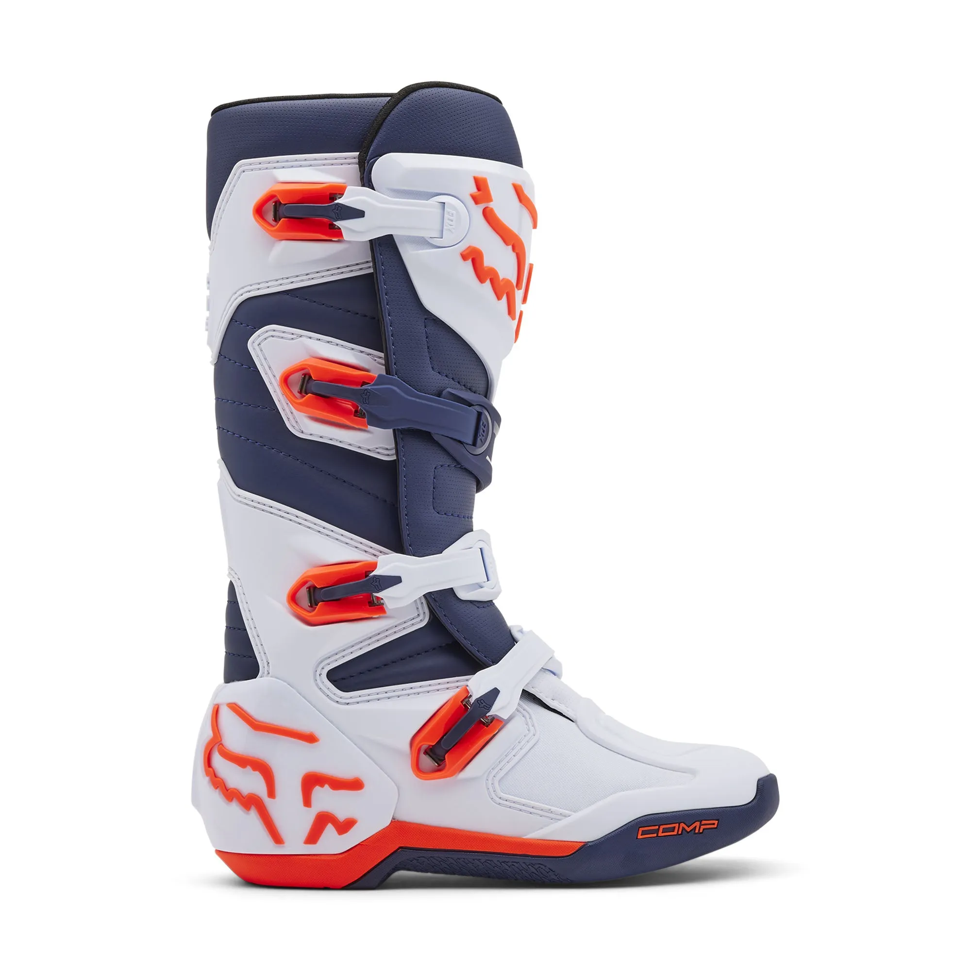 Fox Racing Comp Offroad Boots White/Navy