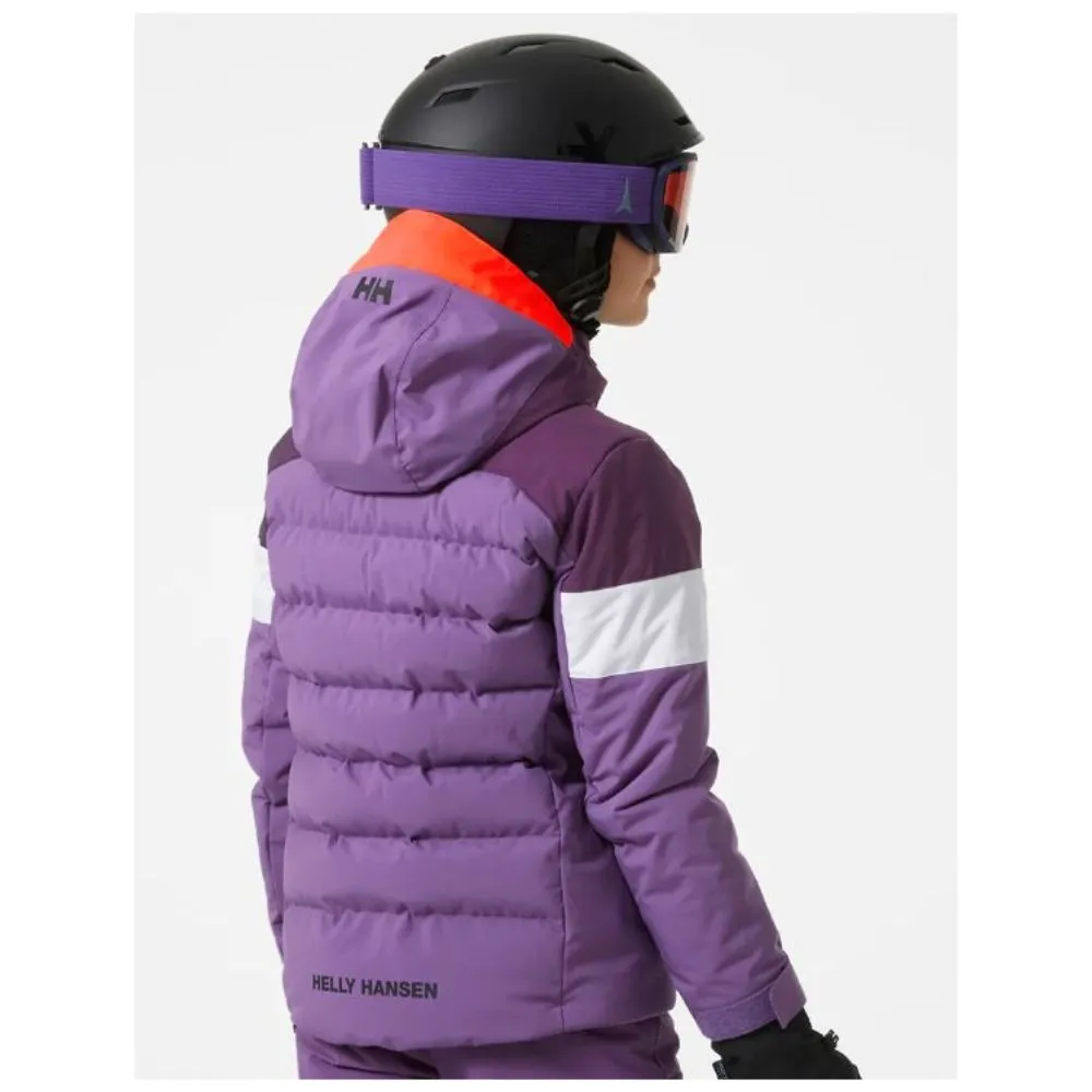 Helly Hansen Girls Ski Jacket & Legendary Ski Pants Bundle - Crushed Grape & Black