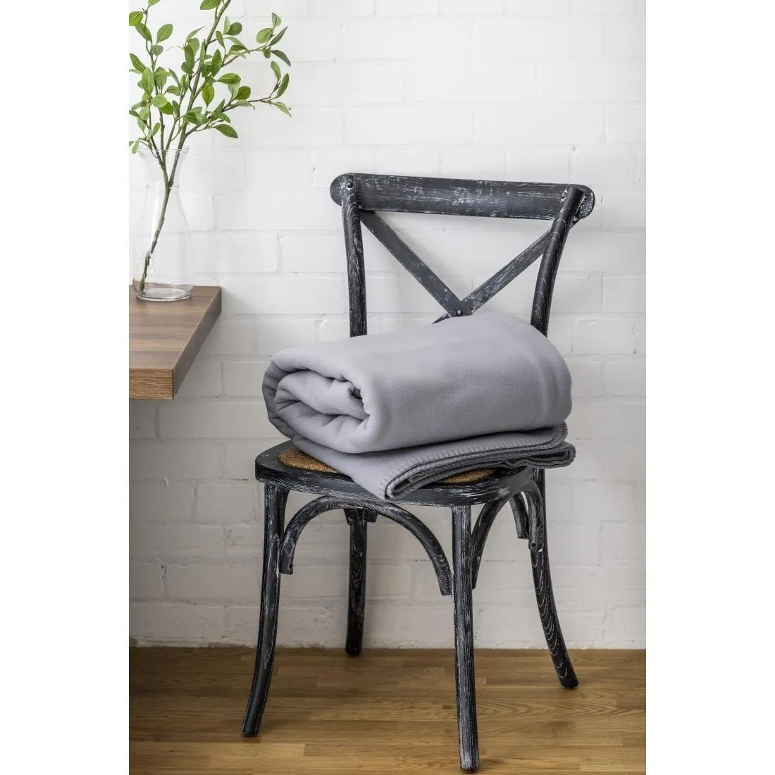 HR006 Mitre Essentials Polar Blankets Grey King