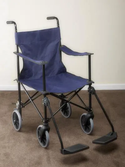 Lightweight Folding Transport Chair