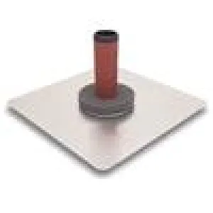 Marshalltown Aluminium Hawk 10" x 10" Durasoft Handle