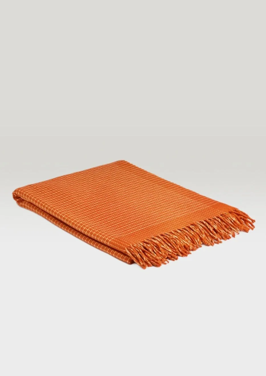 Mcnutt Cashmere Merino Throw | Alpine Sunset