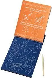 Melissa & Doug On the Go - Vehicles Color-Reveal Pad - Scratch Art