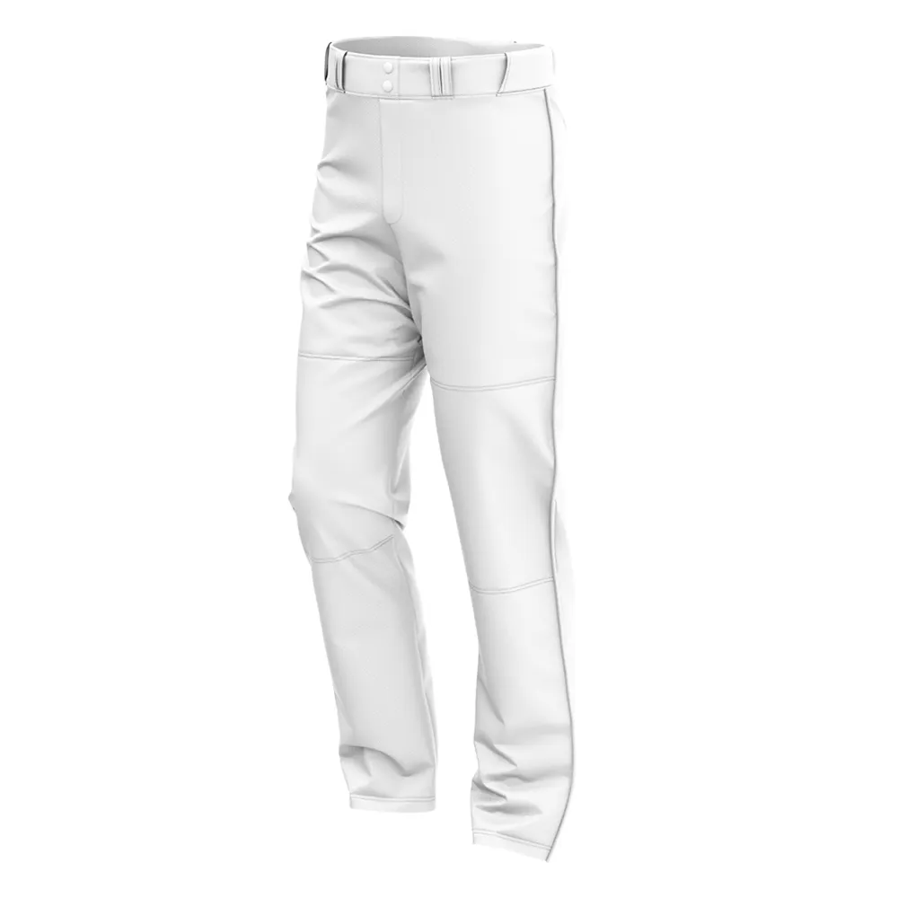 Men’s Slowpitch CLOSEOUT Pants – White (30 inch Length)