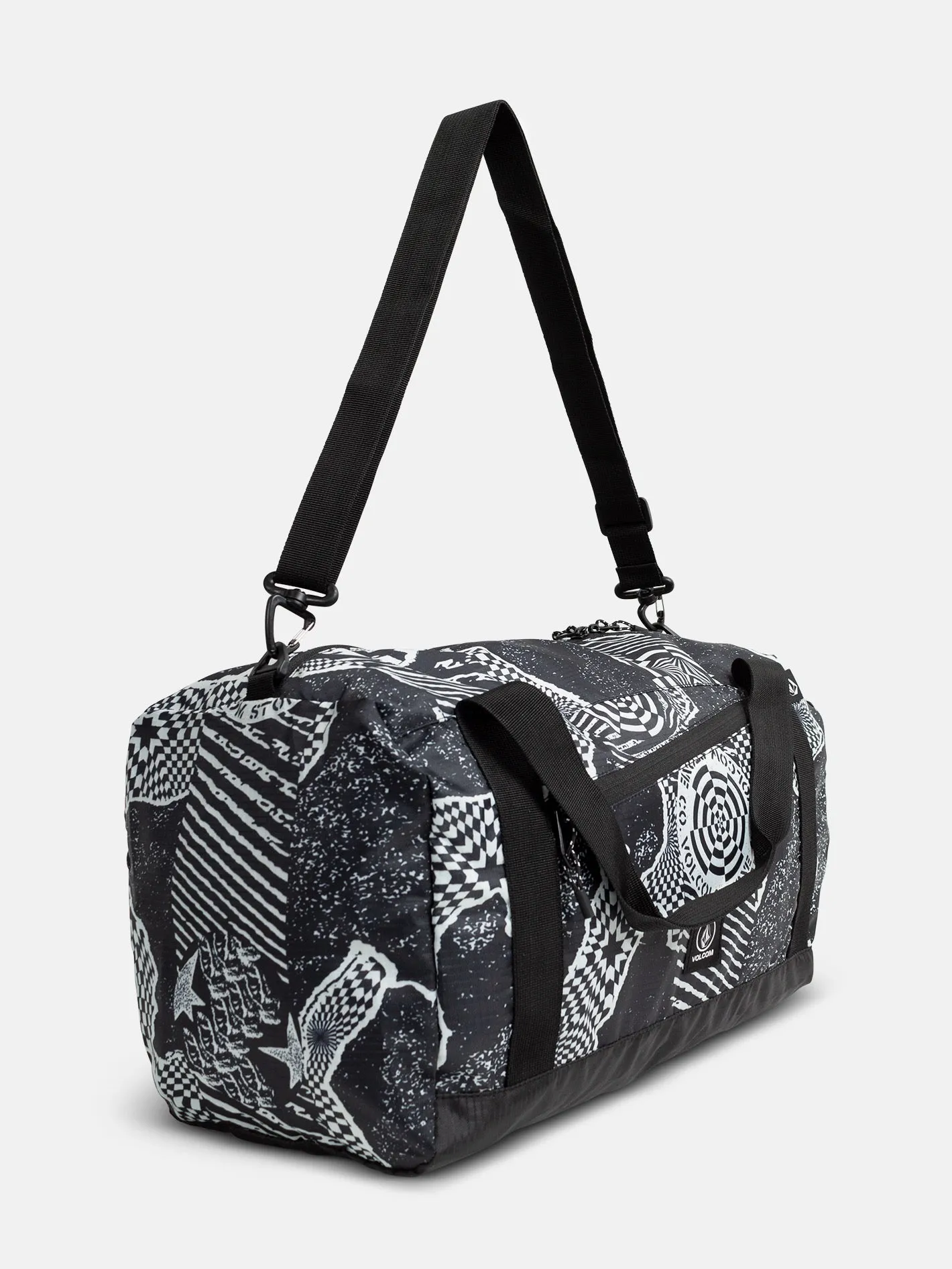 Packable Duffel - Black White