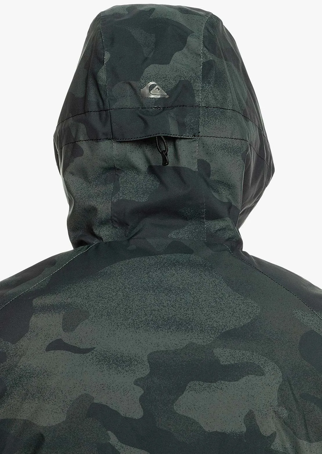 Quiksilver Men's Mission Printed Block Snow Jacket