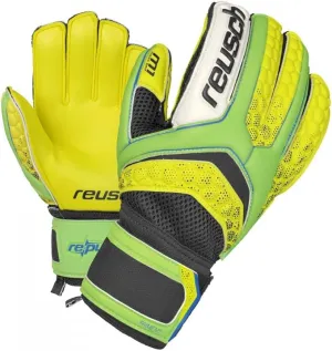 Reusch Goalkeeper Gloves Repulse Prime M1 - Green Gecko/Safety Yellow