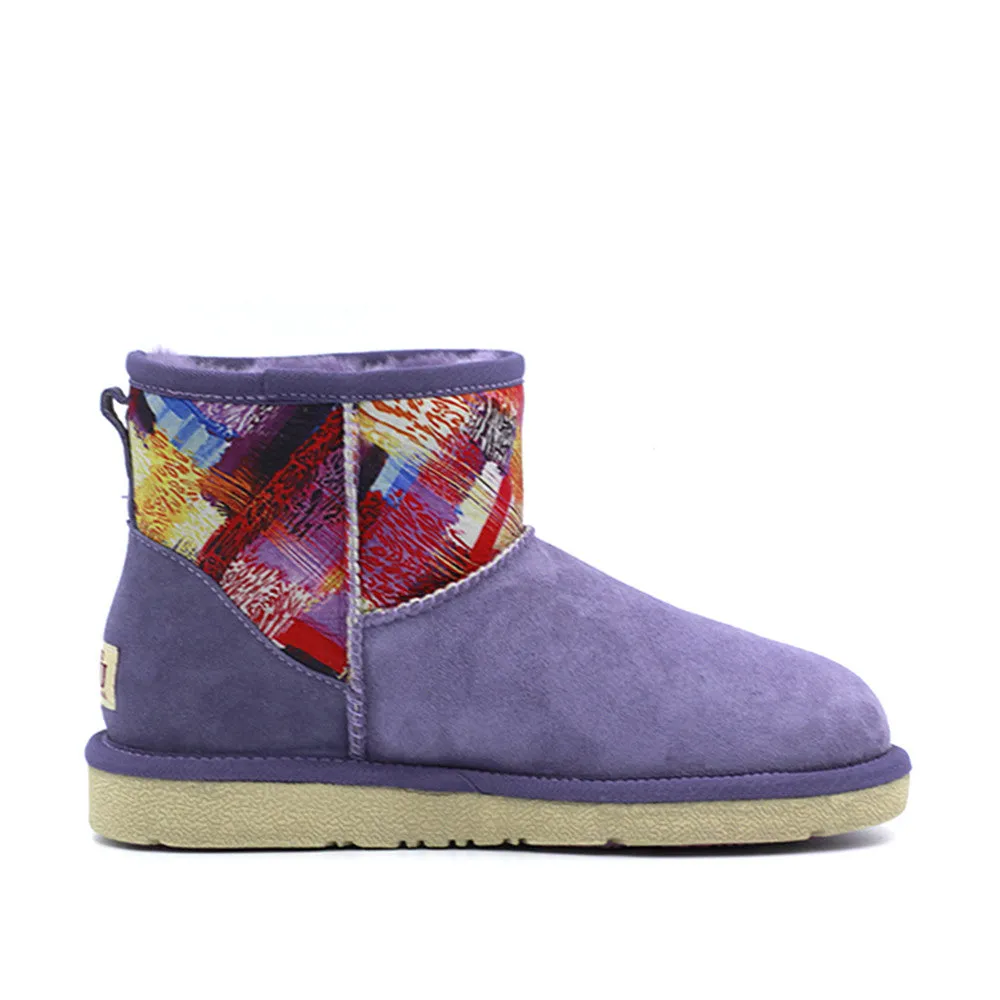 Sunnee Short Ugg Boot - Purple