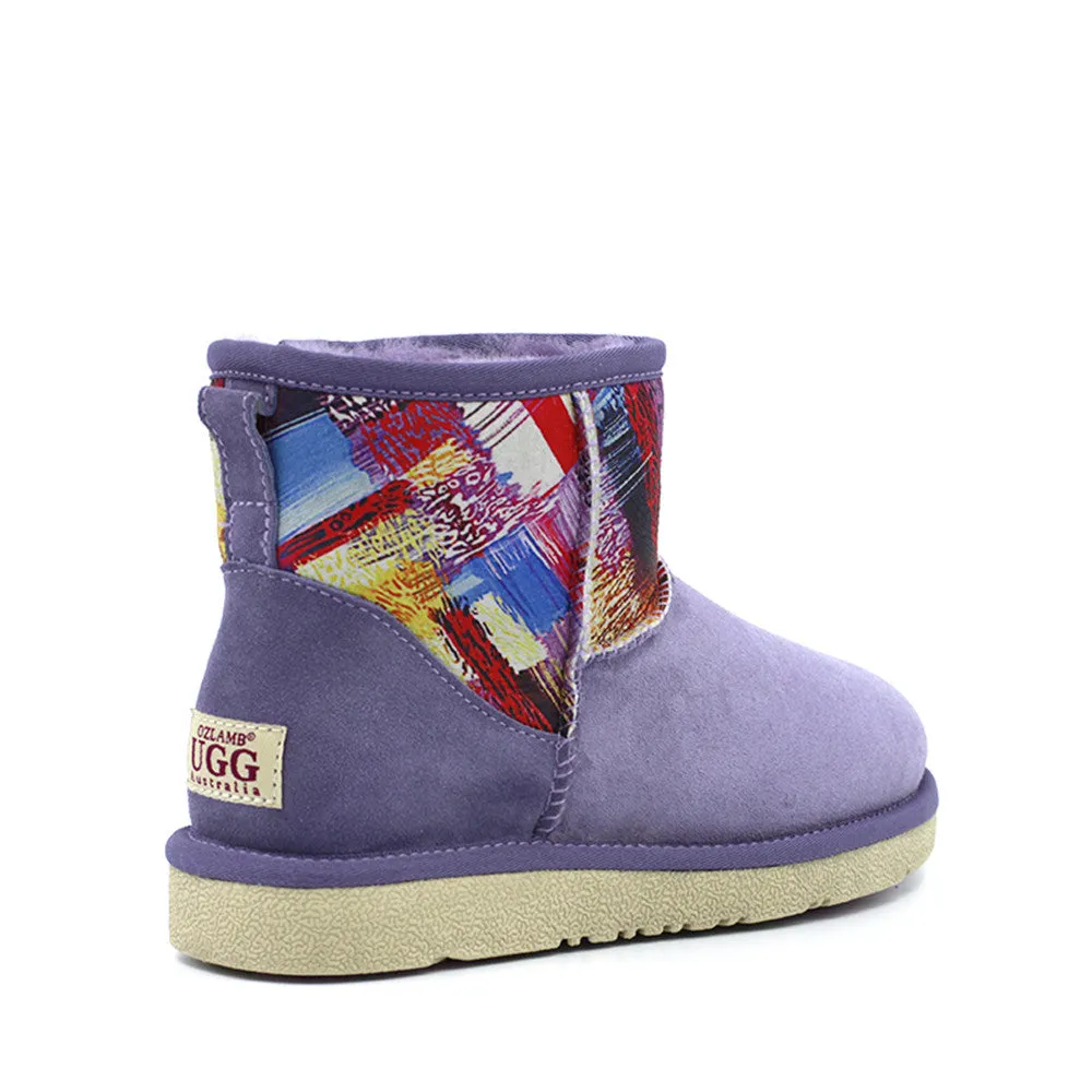 Sunnee Short Ugg Boot - Purple