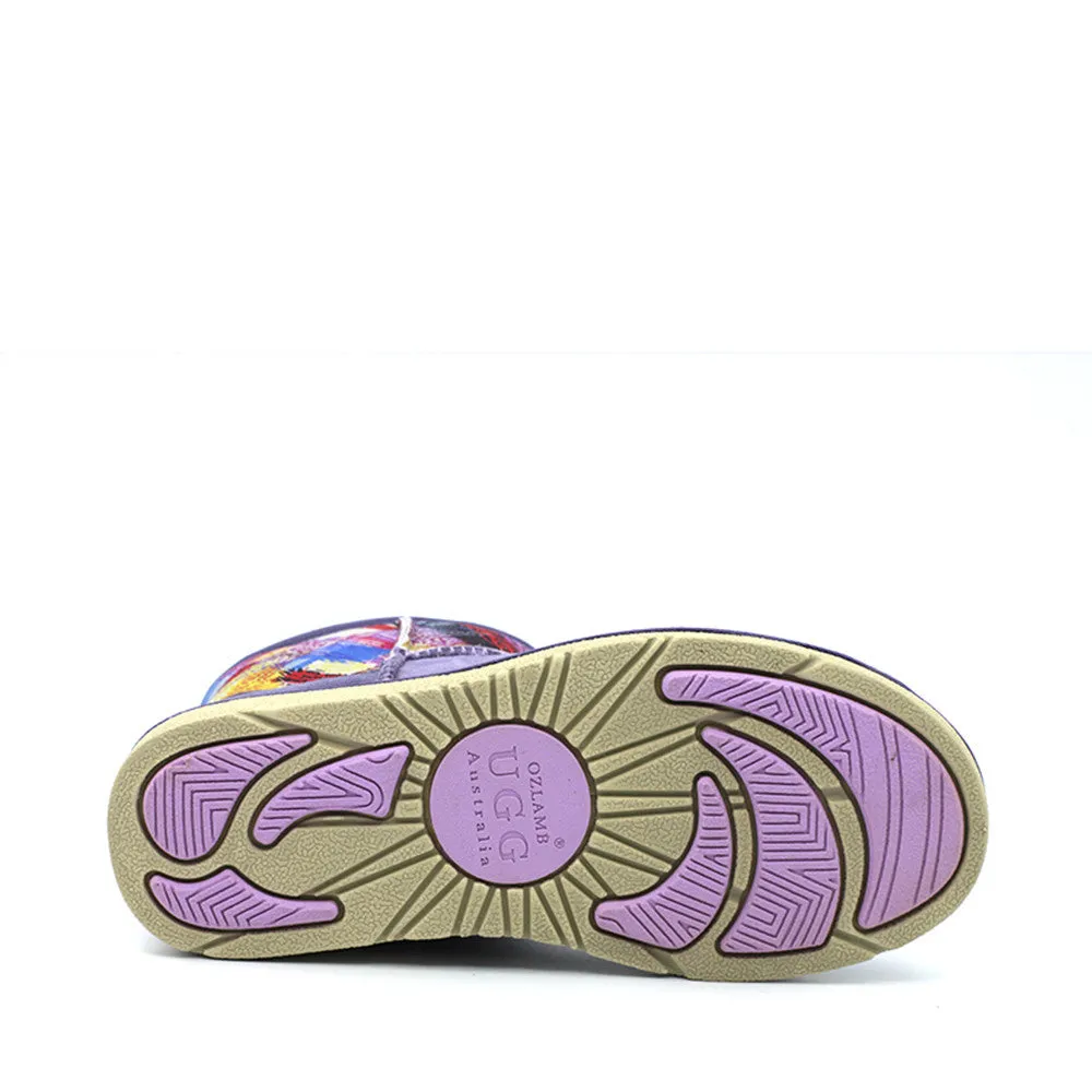 Sunnee Short Ugg Boot - Purple
