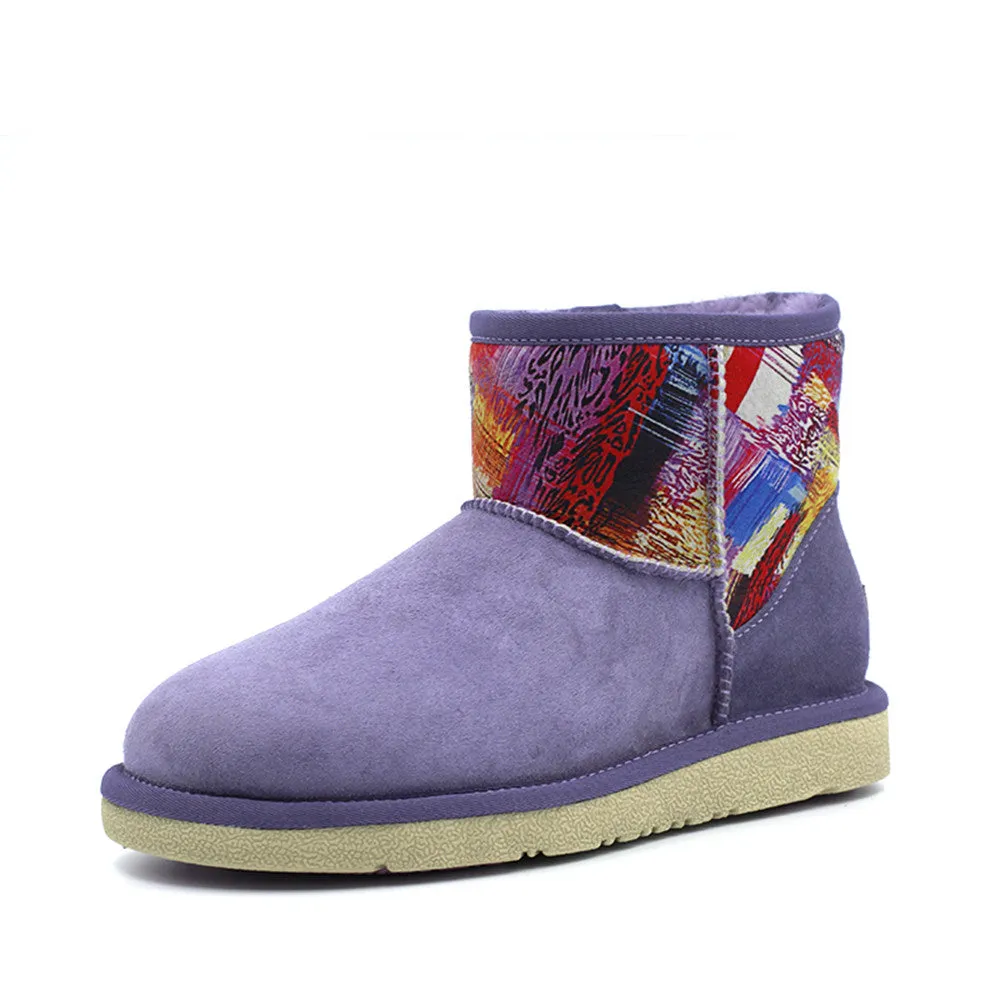 Sunnee Short Ugg Boot - Purple