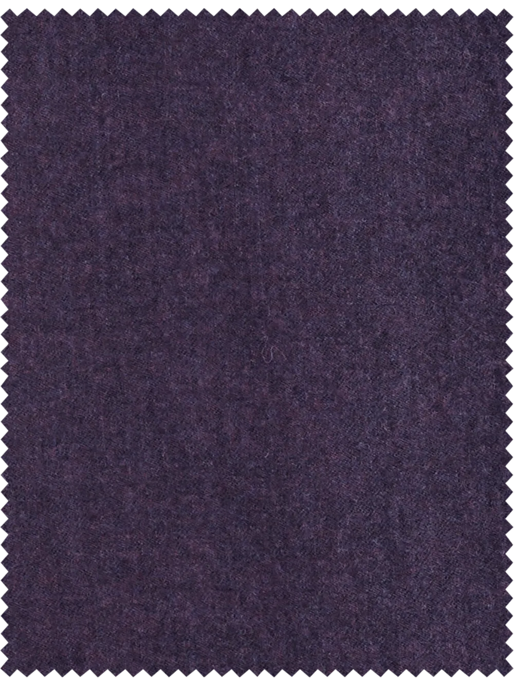 Wool Flannel Pleated Pant - Blue