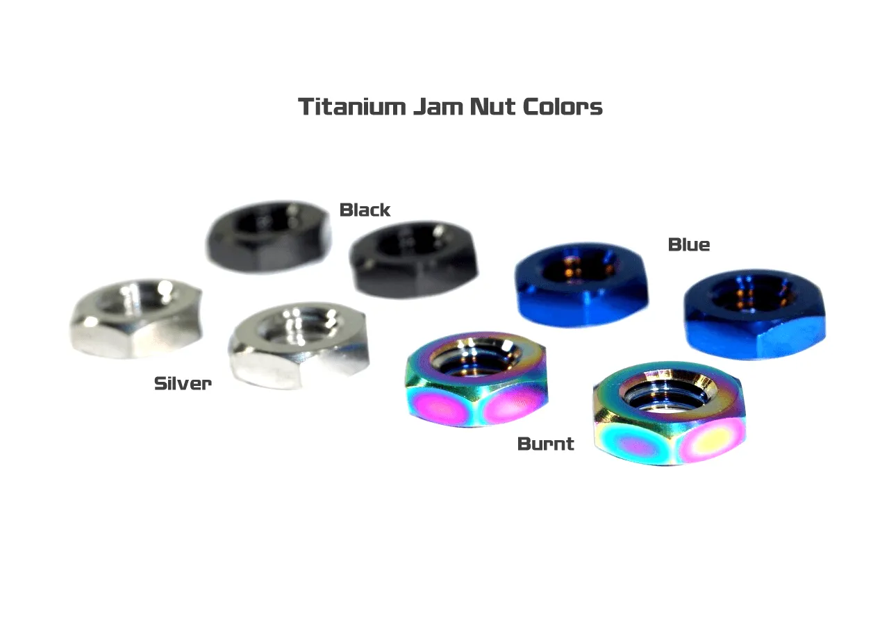 ZSPEC M8-1.25 Metric Jam Nut, Grade-5 Titanium, Per Each